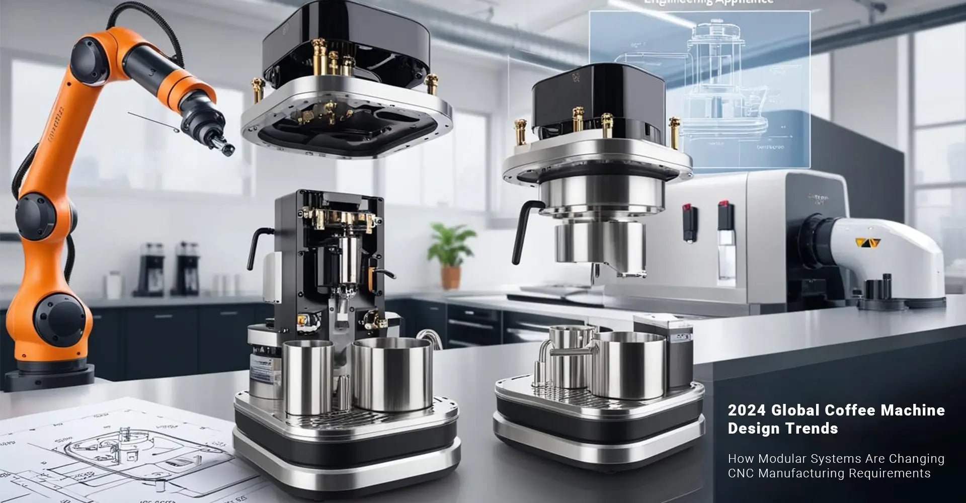 2024 Global Coffee Machine Design Trends: How Modular Systems Are Changing CNC Manufacturing Requirements?
