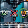 How Does 5-Axis RTCP Machining Cut Coffee Valve Production Time from 180 to 90 Minutes?