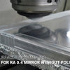 How to Achieve Ra 0.4 Mirror Finish on Aluminum Through Milling Alone?