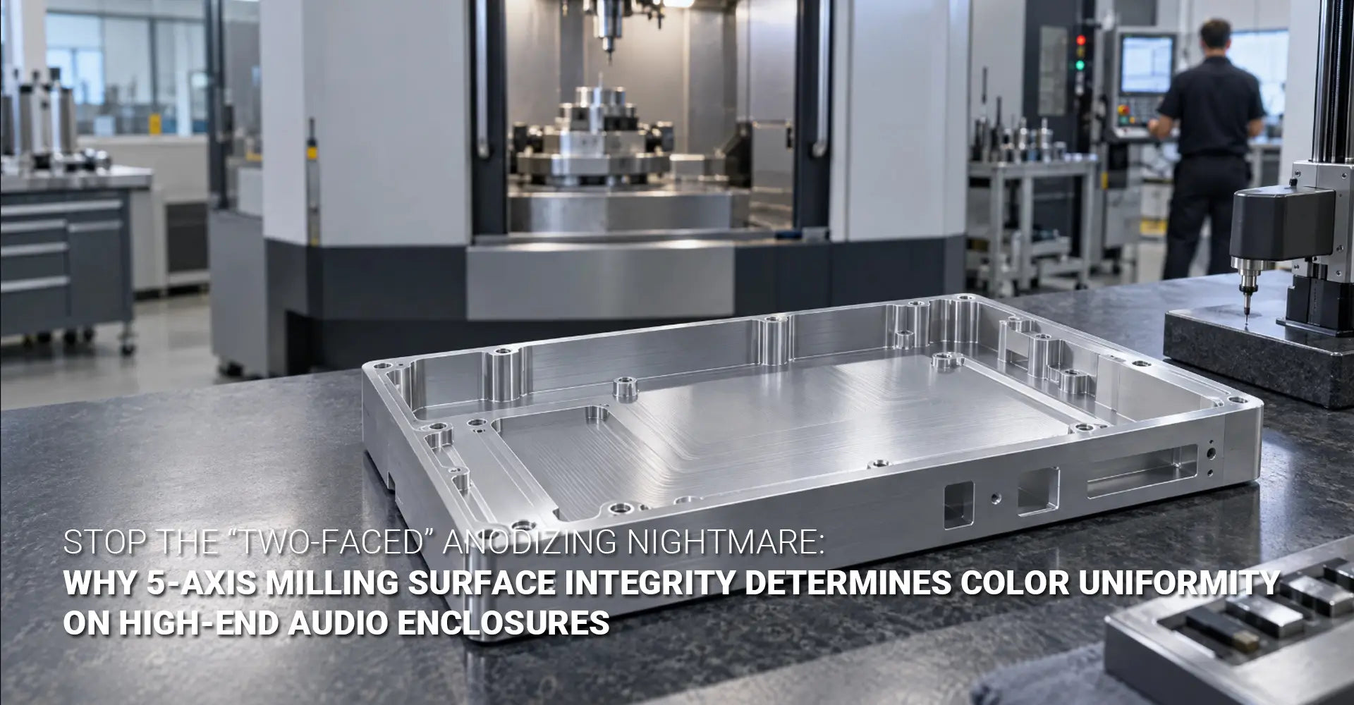 Why Does Anodizing Show Dark Streaks After 5 Axis Milling Services?
