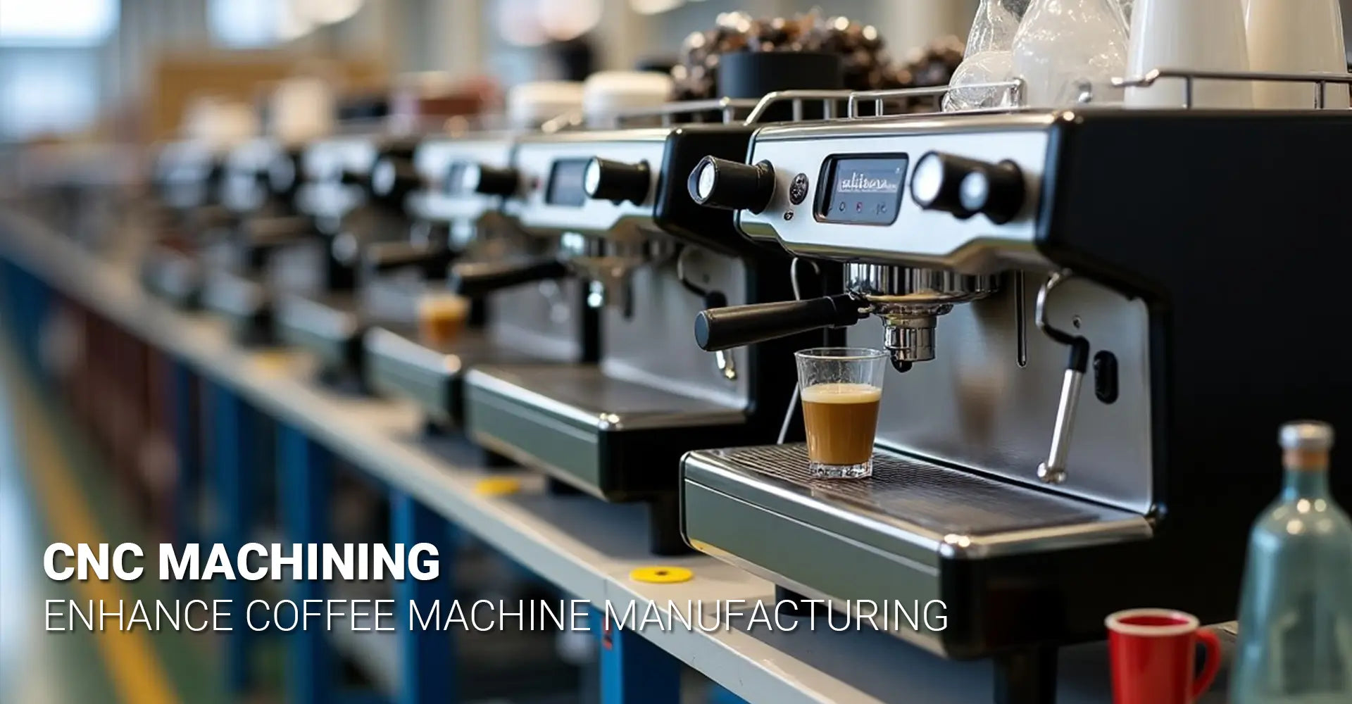 How Does CNC Machining Enhance Coffee Machine Manufacturing?