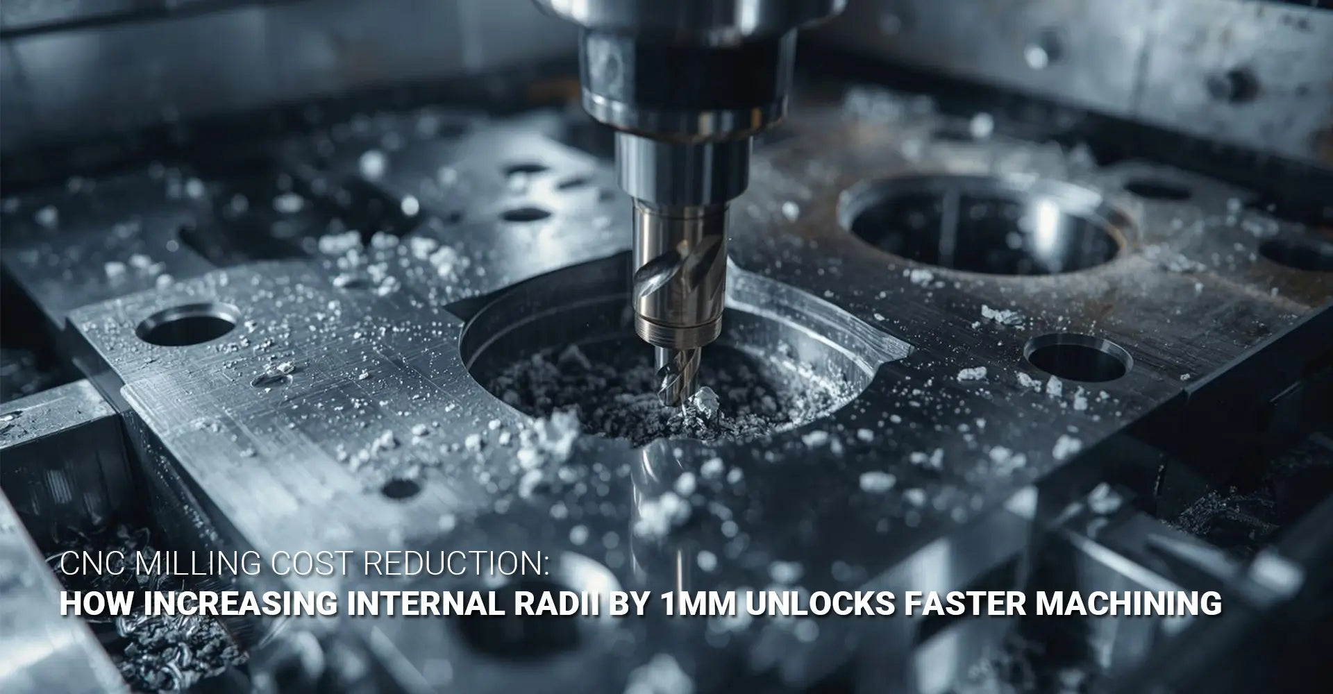 CNC Milling Cost Reduction: Can a 1mm Corner Radius Change Really Save You $10 Per Part?