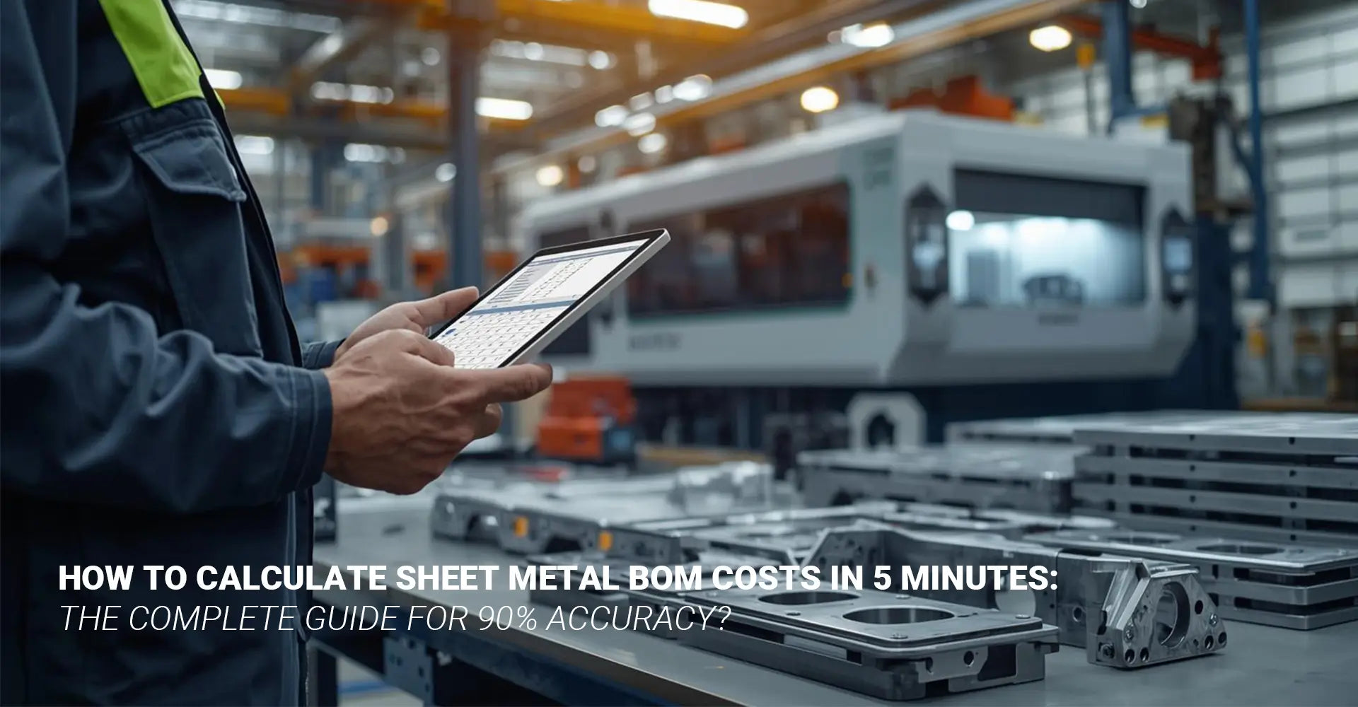 How to Calculate Sheet Metal BOM Costs in 5 Minutes: The Complete Guide for 90% Accuracy?