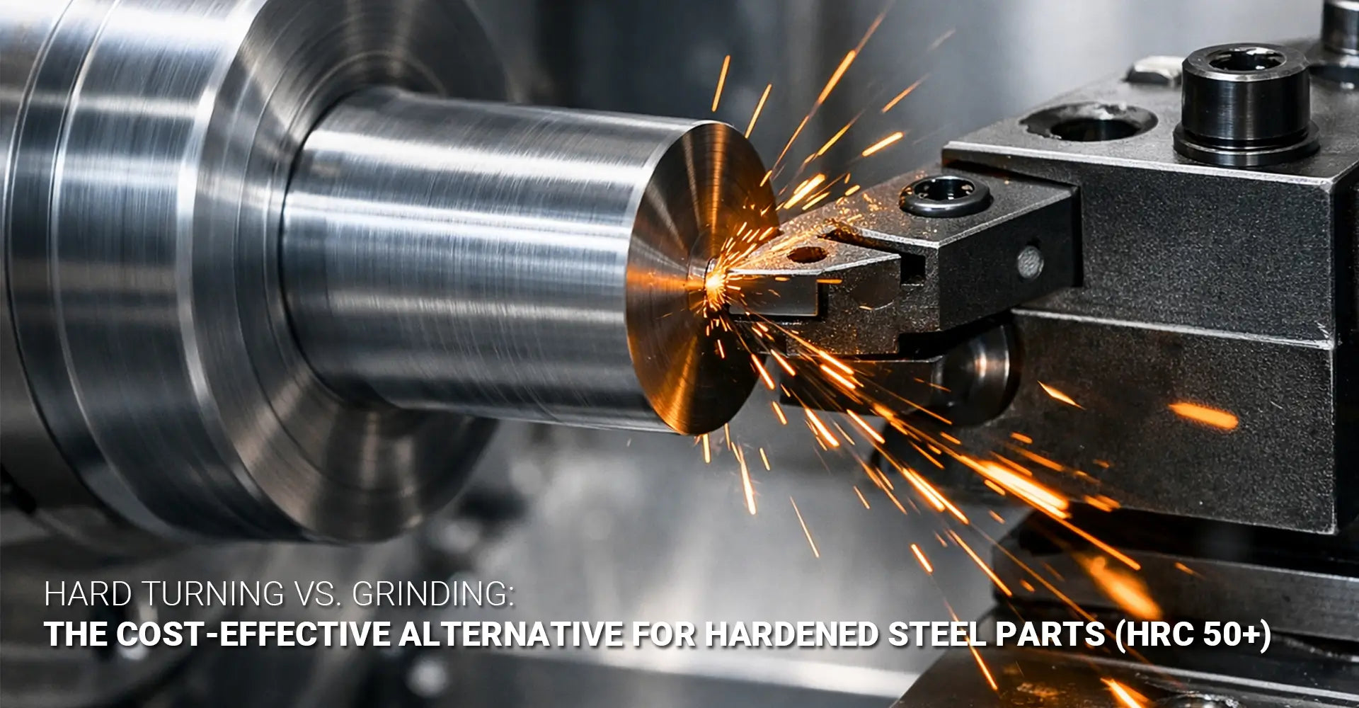 How Does Hard Turning Compare to Grinding for Hardened Steel Parts?