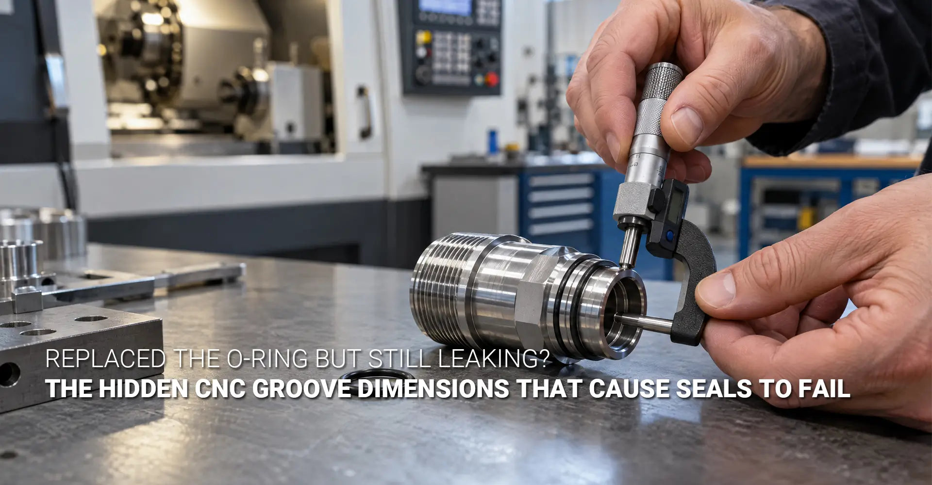 CNC Turning Precision Parts: Why Does a New O-Ring Still Leak?