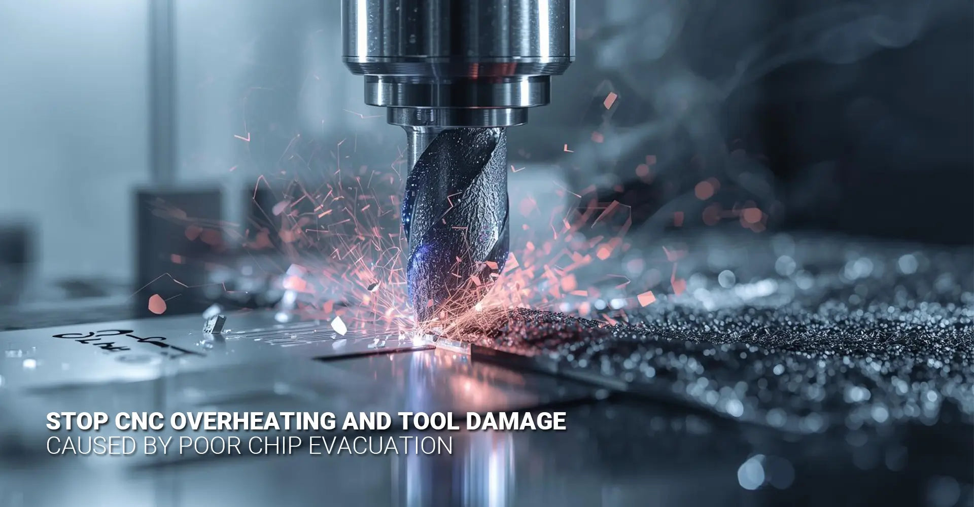 Why Does Poor Chip Evacuation Cause CNC Overheating and Tool Damage?