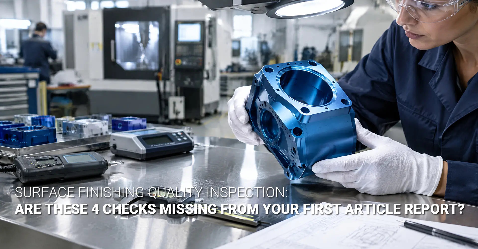 Surface Finishing Quality Inspection: Are These 4 Checks Missing From Your First Article Report?