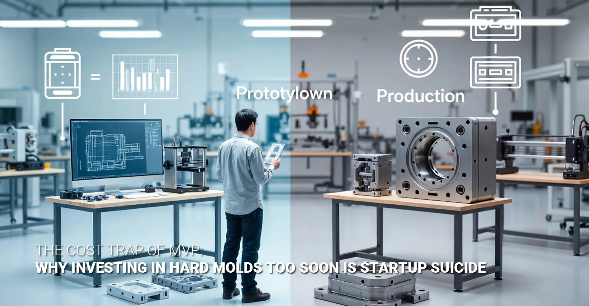 How Much Does Moving from Prototype to Production Really Cost for Hardware Startups?