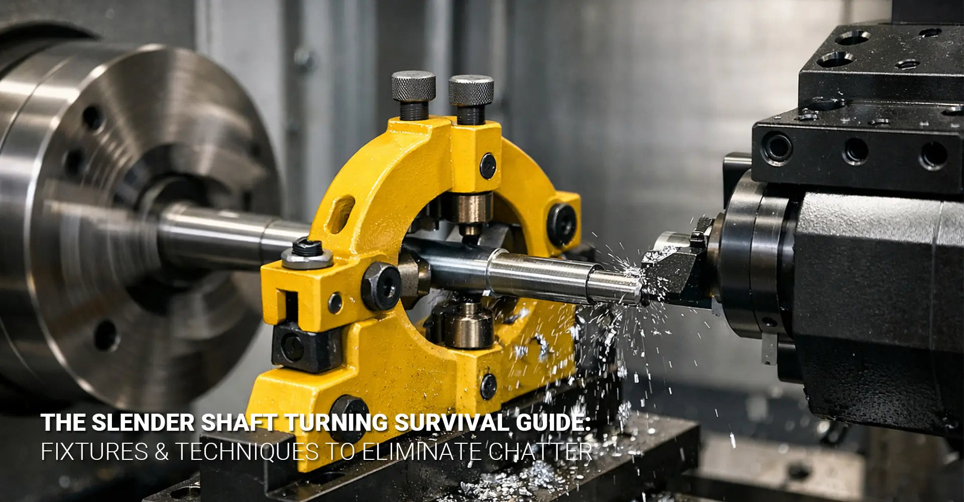 How Do You Stop Slender Shafts from Vibrating During CNC Turning?