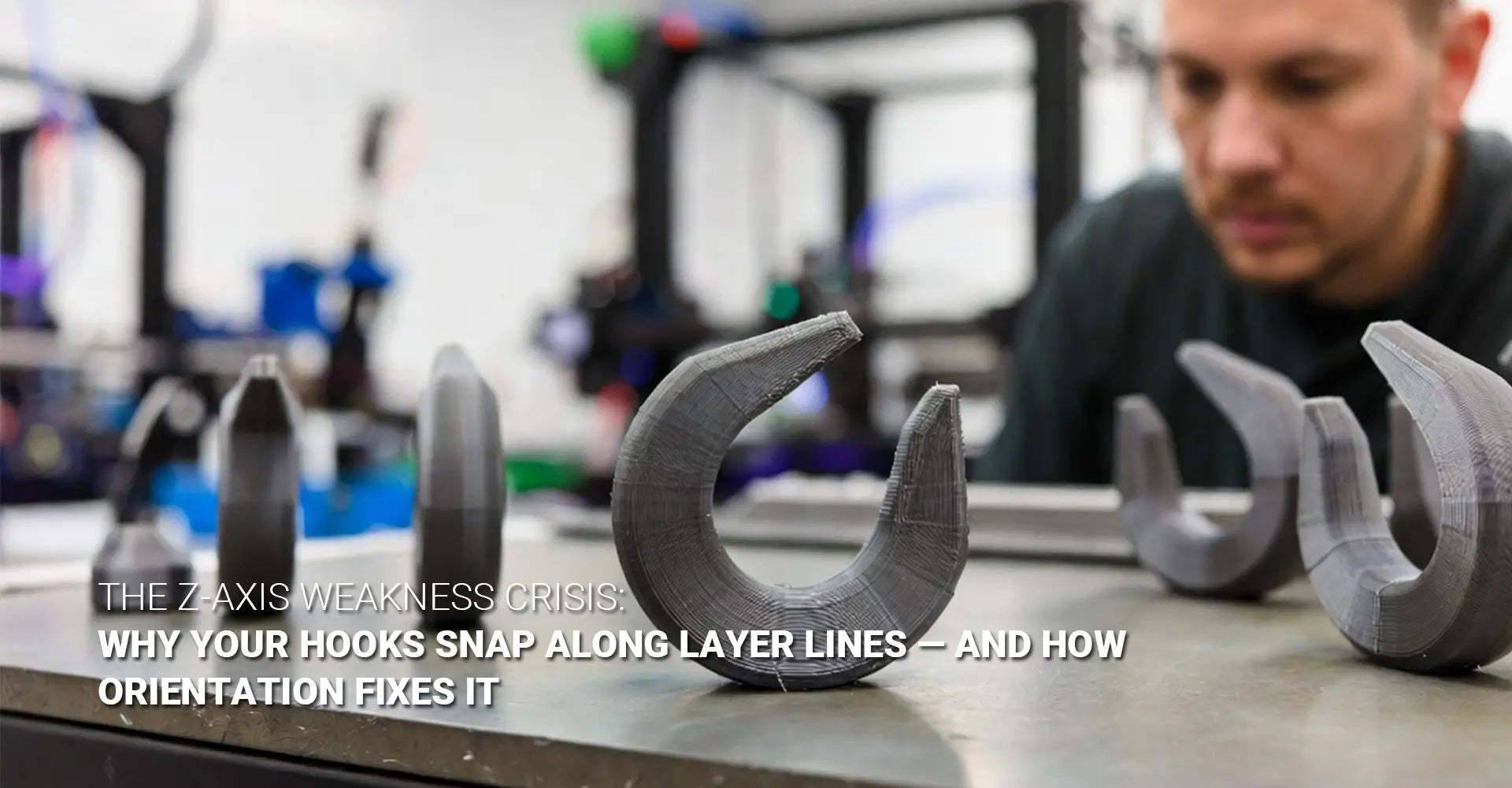 Why Your 3D Printed Hook Snaps Like a Wafer Biscuit: A Print Orientation Guide for Stronger Parts?