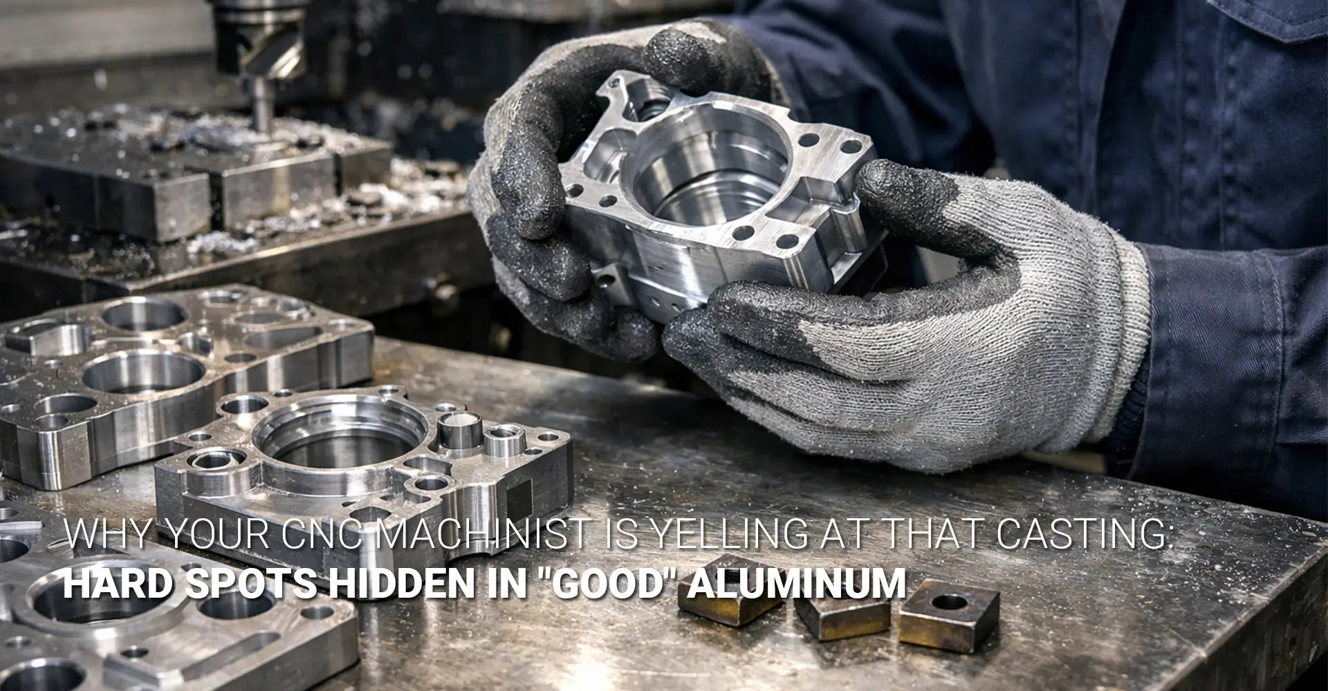 Why Is Your CNC Insert Chipping on Die Cast Aluminum — And Is Your Melt Actually Clean?