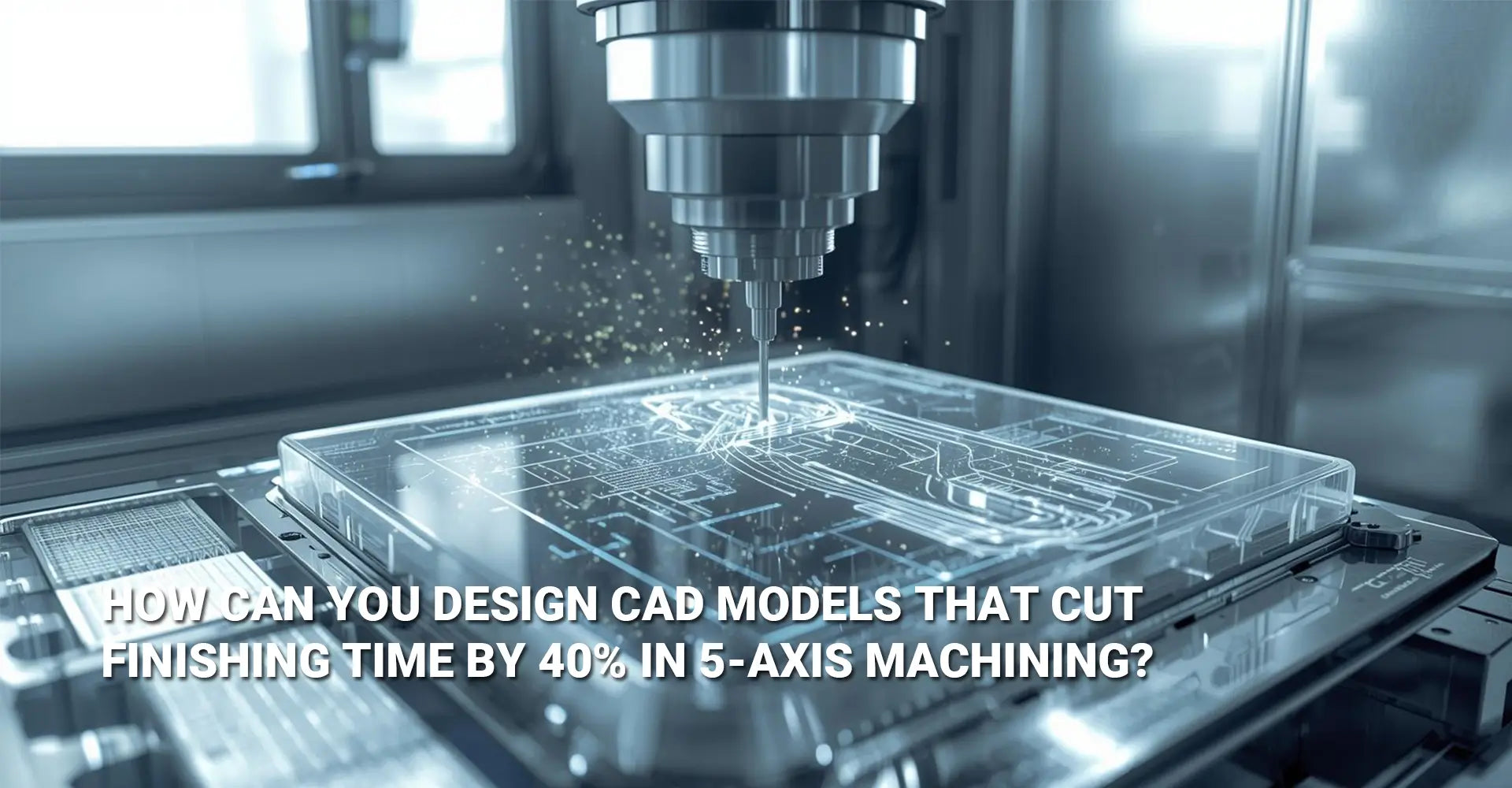 How Can You Design CAD Models That Cut Finishing Time by 40% in 5-Axis Machining?
