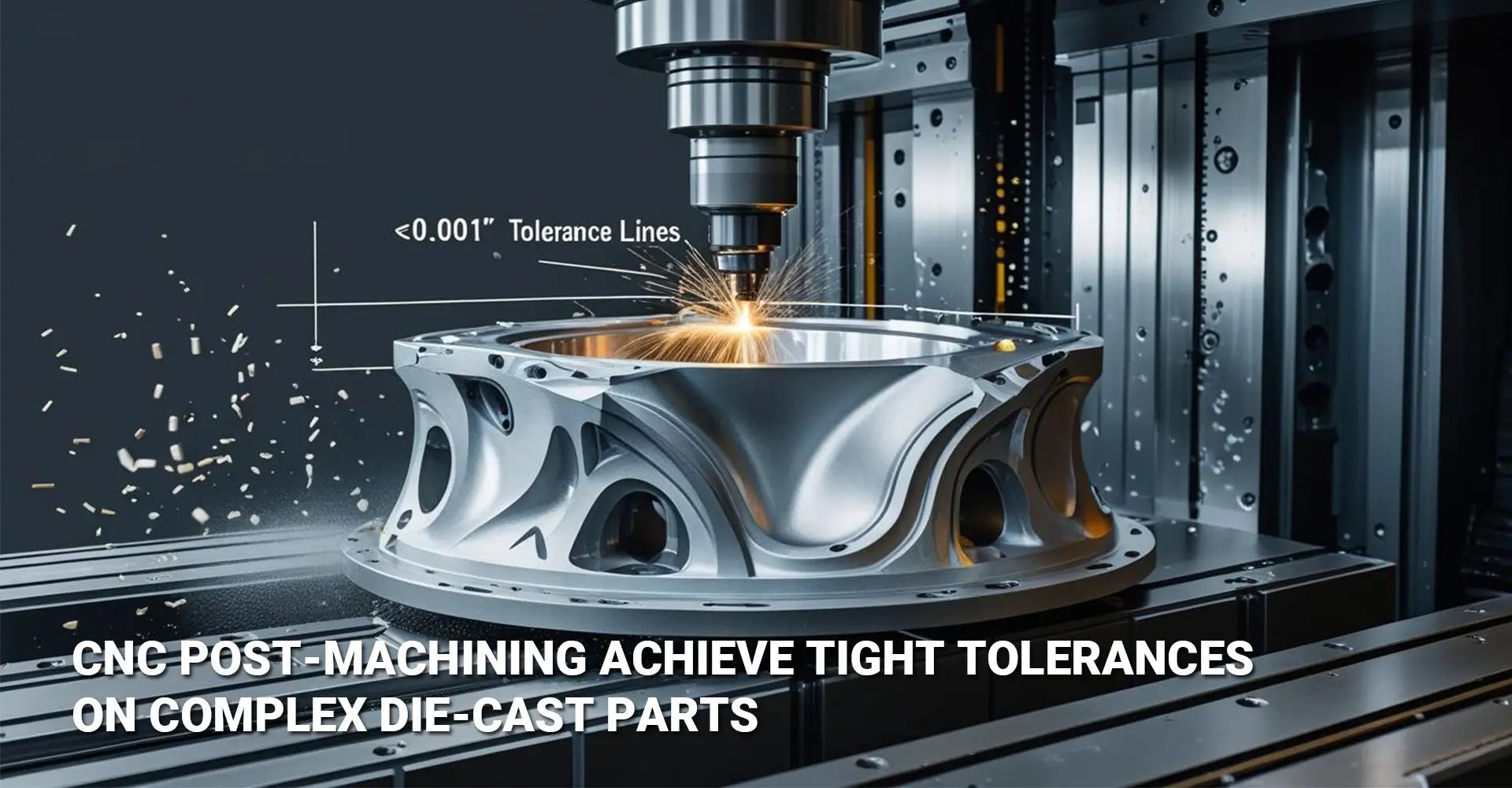 How Can CNC Post-Machining Achieve Tight Tolerances on Complex Die-Cast Parts?