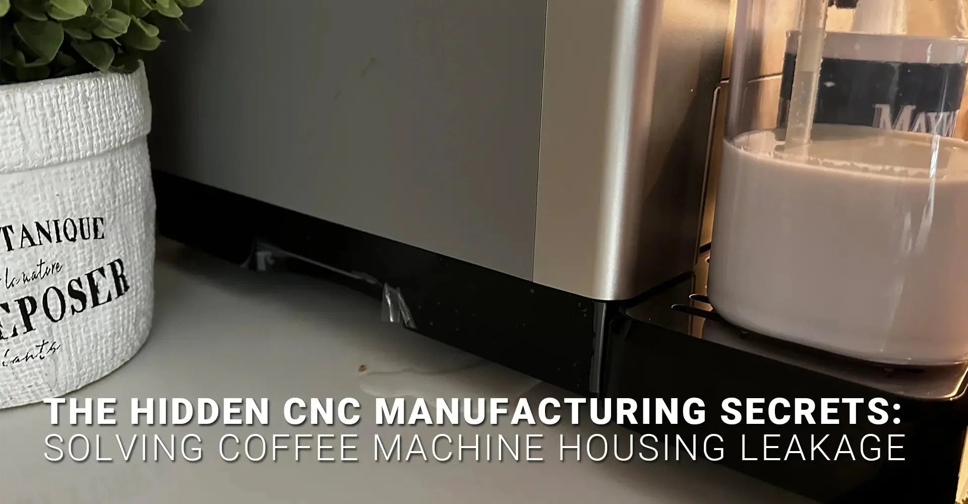 How Can Precision Design Stop Your Coffee Machine from Leaking?