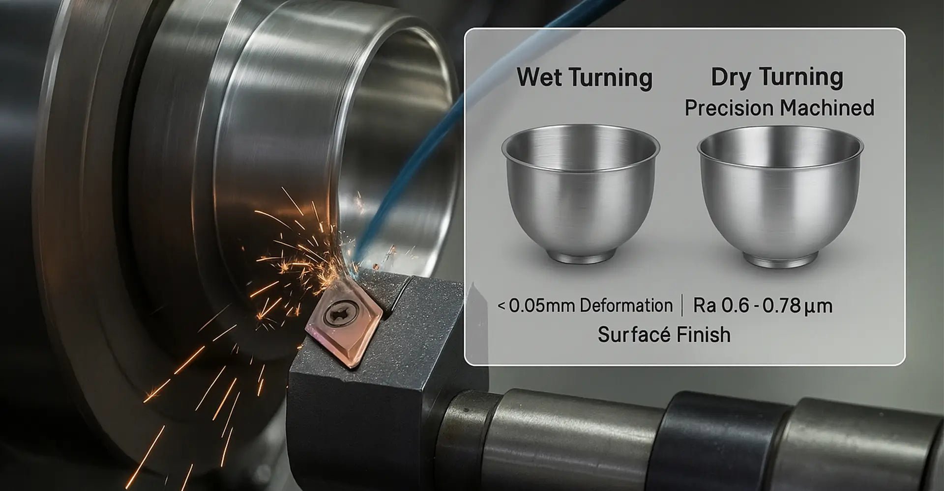 How to Achieve Perfect Dry Turning of Stainless Steel Stand Mixer Bowls Without Warping?