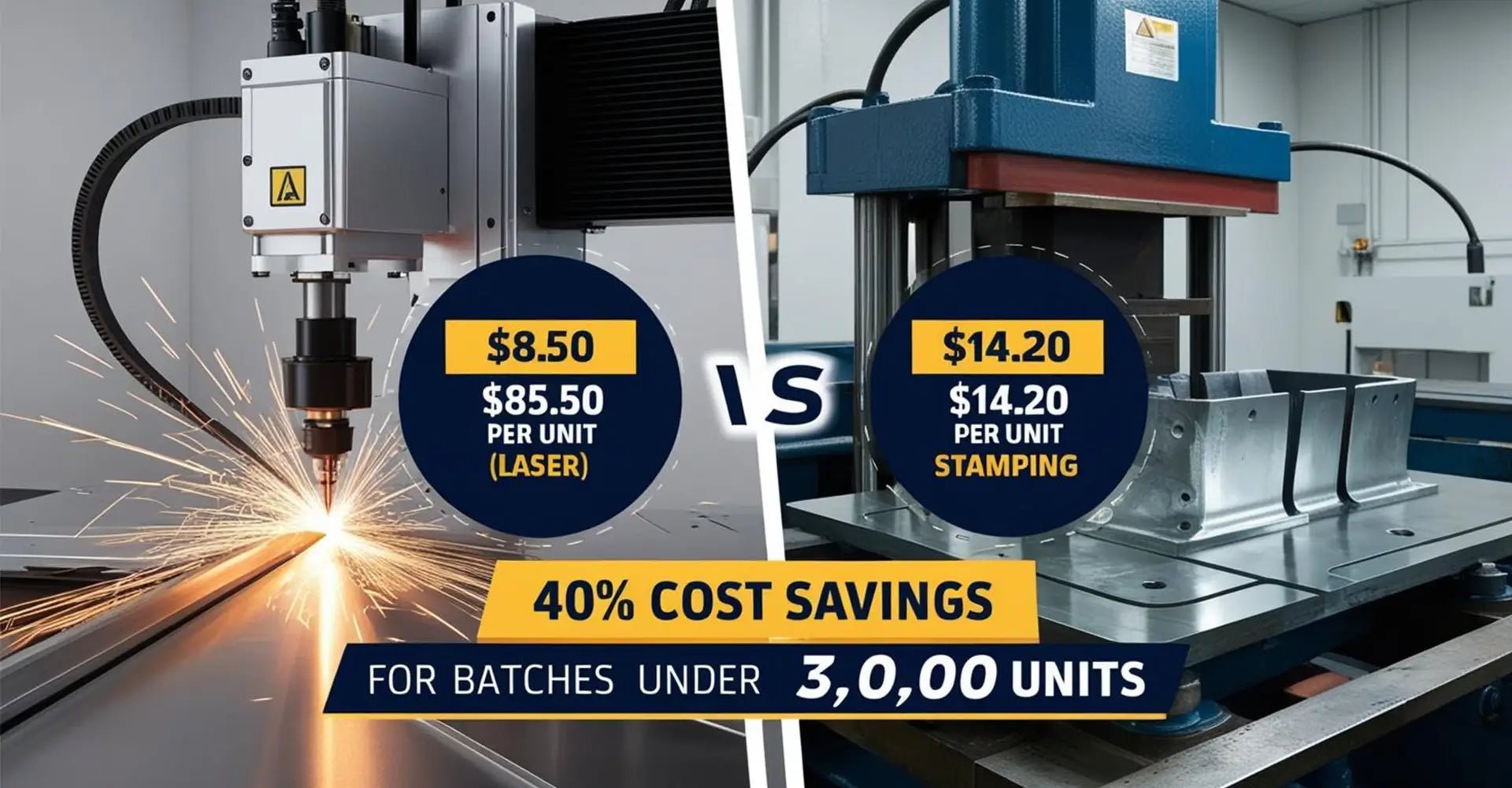 Laser Cutting vs Stamping: Which Method Saves 40% on Small Batch Production Costs?