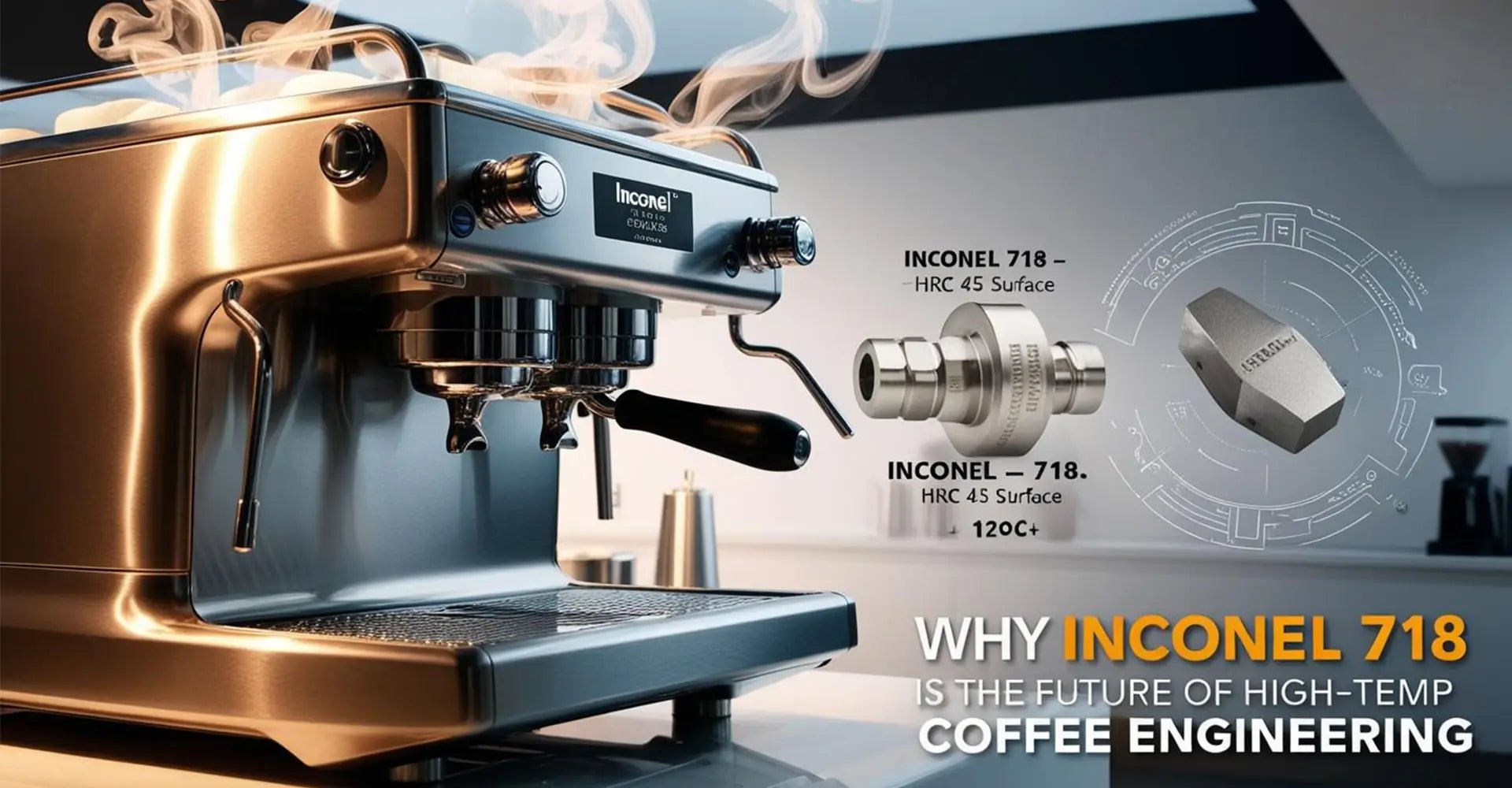 Why Are Inconel 718 Valves Becoming the Standard for High-Temperature Coffee Machines?