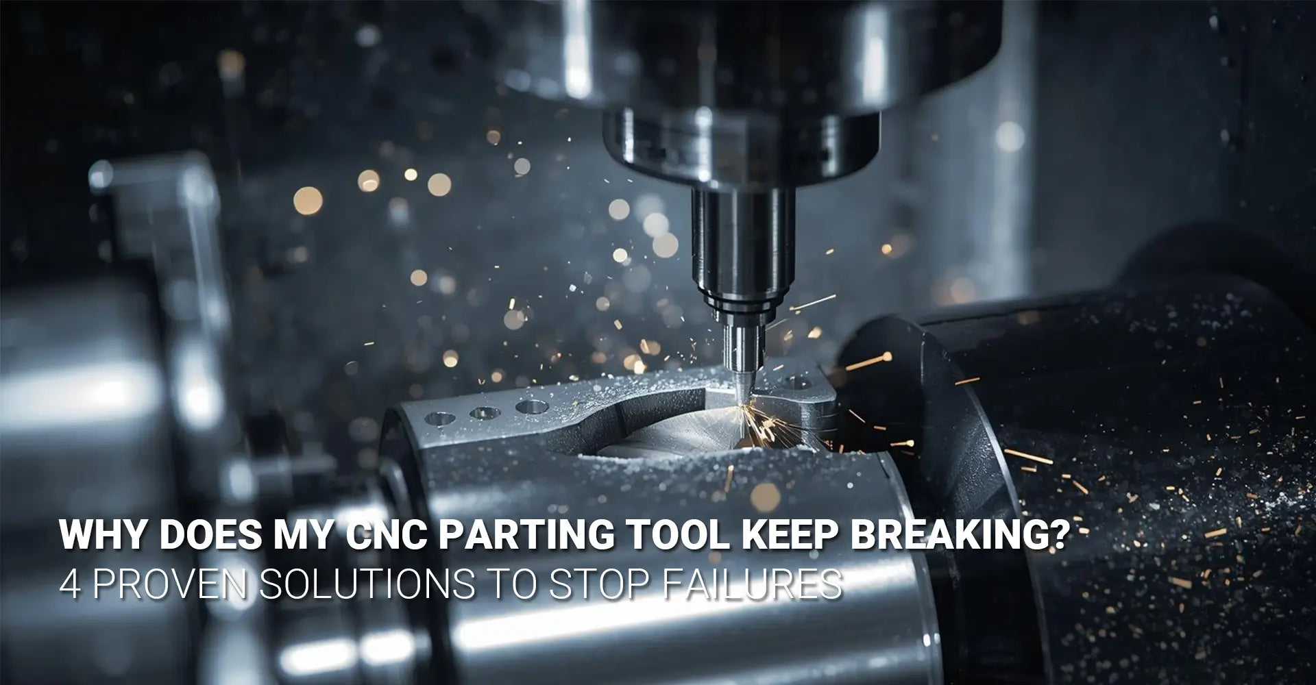 Why Does My CNC Parting Tool Keep Breaking? 4 Proven Solutions to Stop Failures