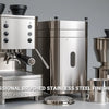 How to Achieve Professional Brushed Stainless Steel Finishes for CNC Coffee Machines?