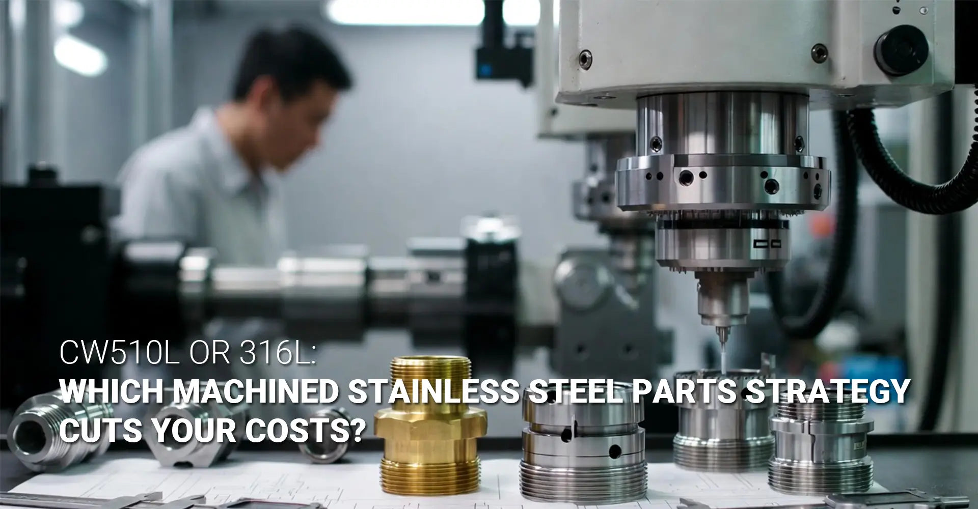 CW510L or 316L: Which Machined Stainless Steel Parts Strategy Cuts Your Costs?