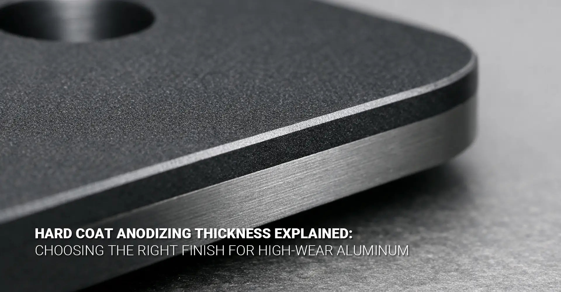 How Thick Should Hard Coat Anodizing Be for Wear Parts?