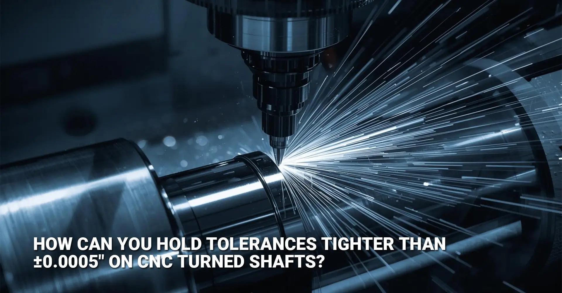 How Can You Hold Tolerances Tighter Than ±0.0005" on CNC Turned Shafts?
