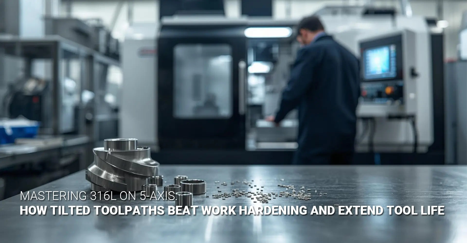 Machining 316 Stainless Steel on 5-Axis: How the Right Tilt Angle Cuts Tooling Costs by 30%?