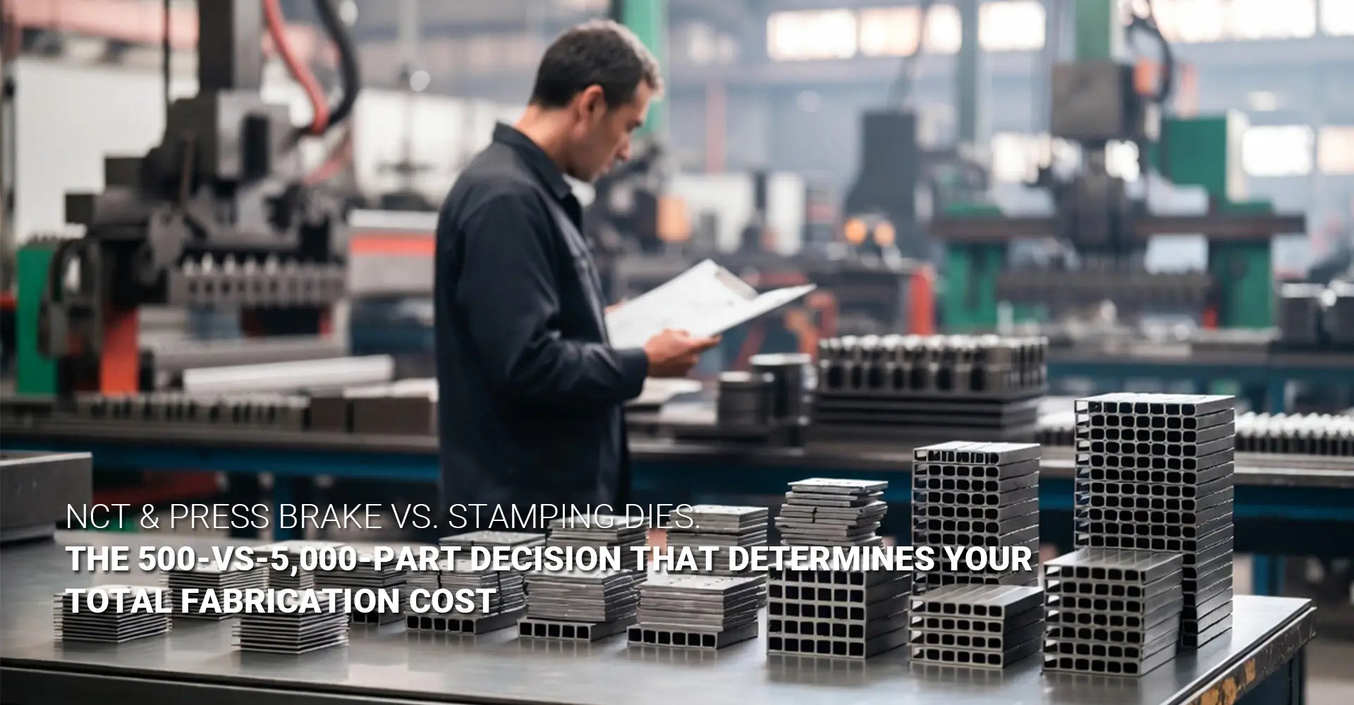 NCT and Press Brake vs. Stamping Dies: Where Is the Real Break-Even Point for Your Sheet Metal Parts?