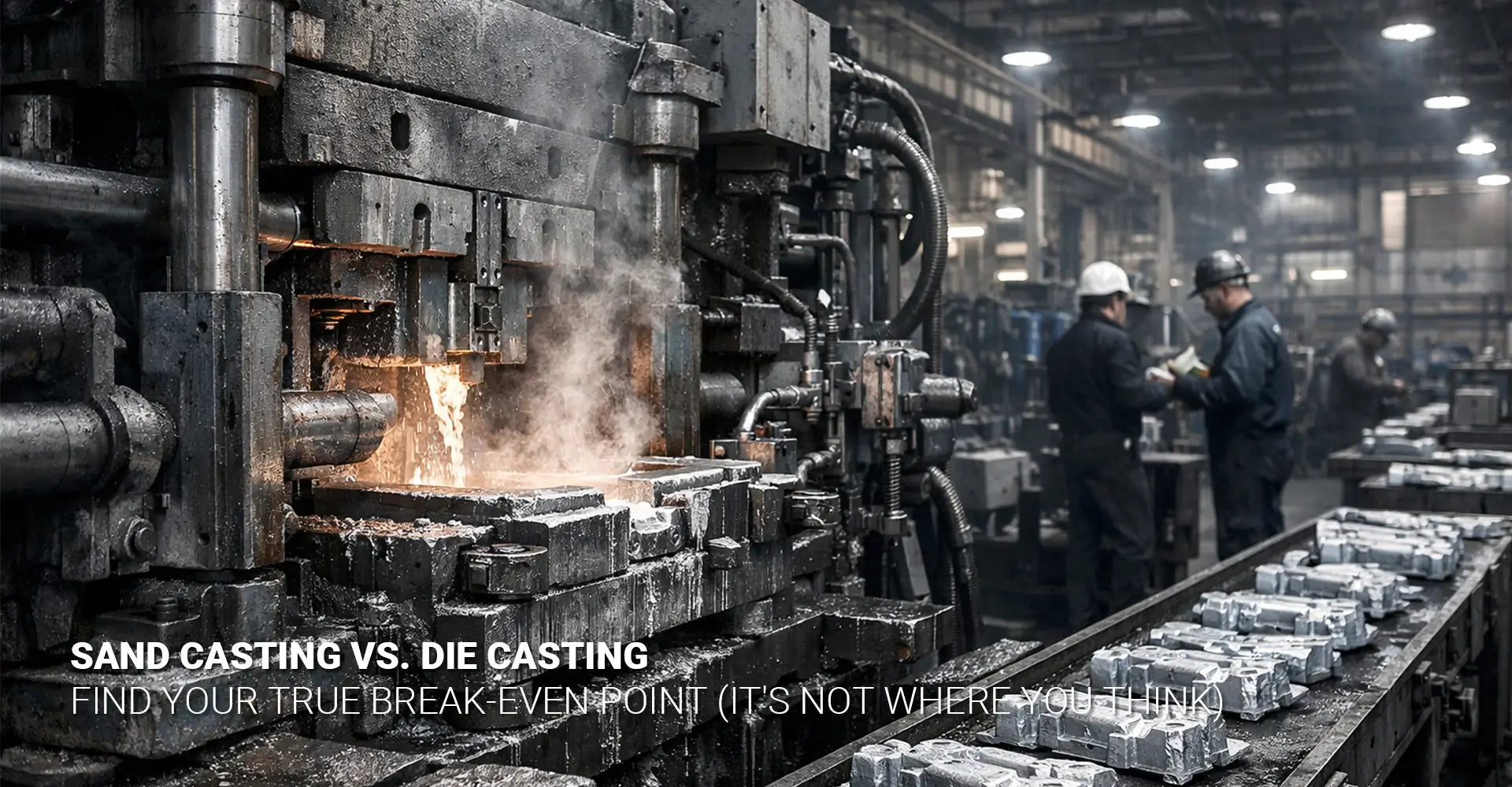 What's the Real Break-Even Point Between Sand Casting and Die Casting?