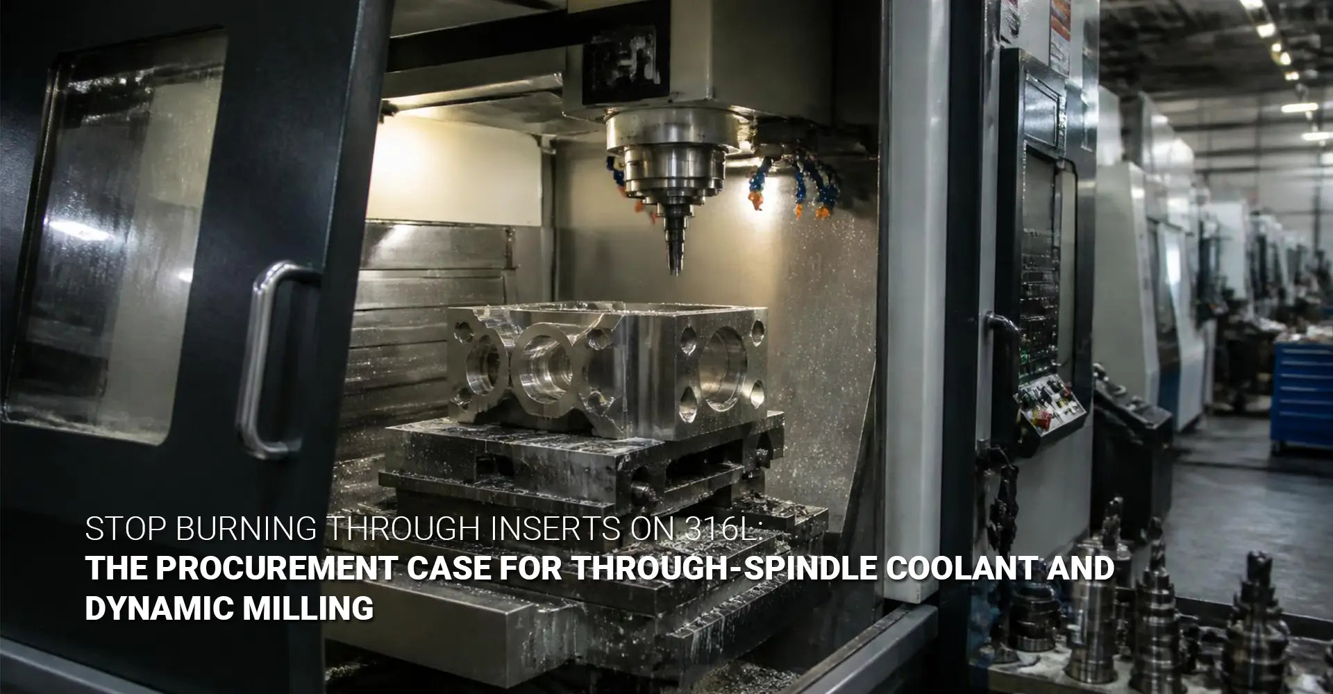 Why Do Machined Stainless Steel Parts Burn Through Tools So Fast—And How Does 70 Bar Coolant Fix It?