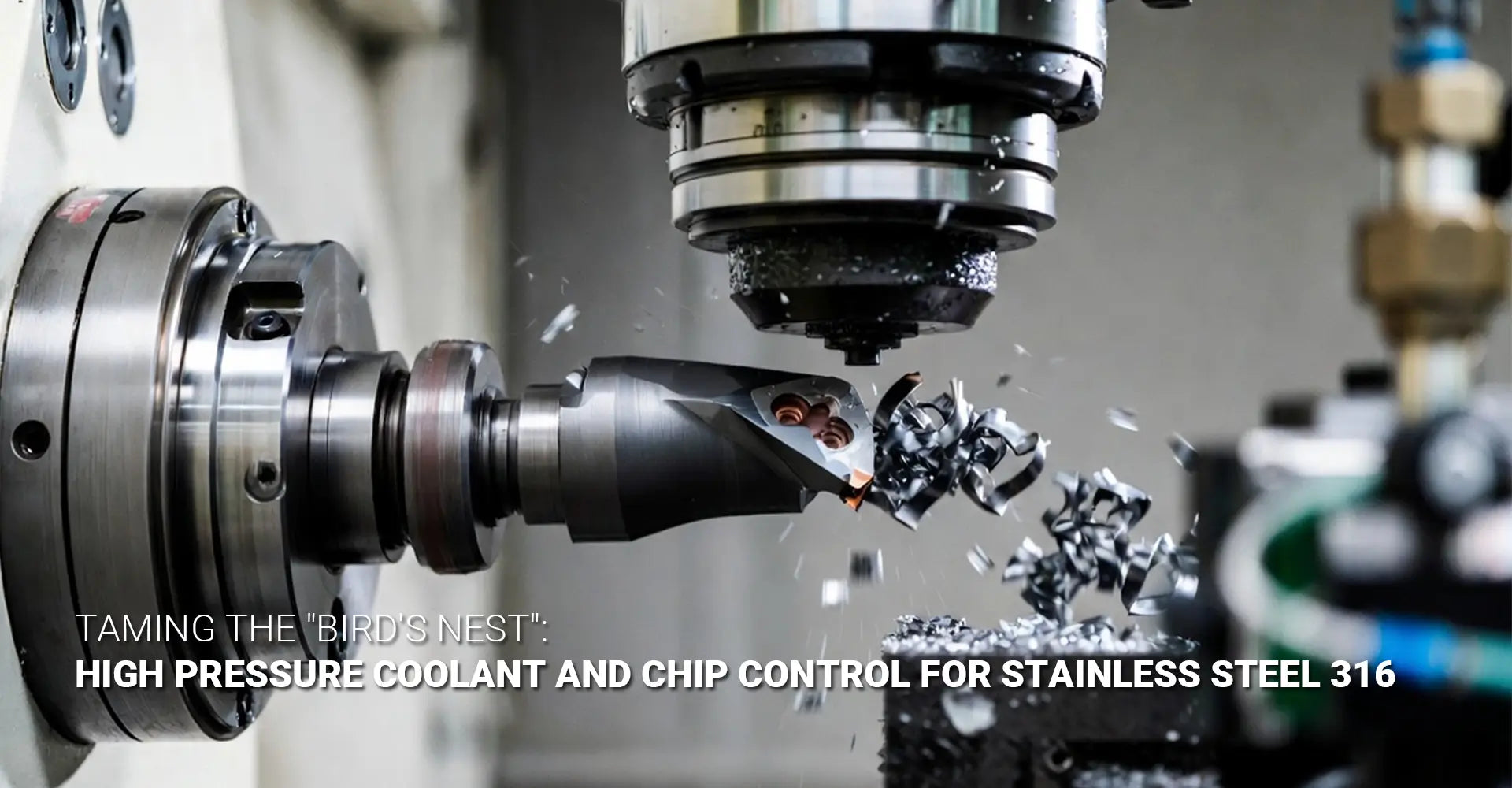 How Chipbreaker Design Solves The Chip Tangle of CNC Turning Stainless Steel 316?