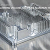 How Does 5-Axis Machining Create Better Aluminum Heat Sinks?