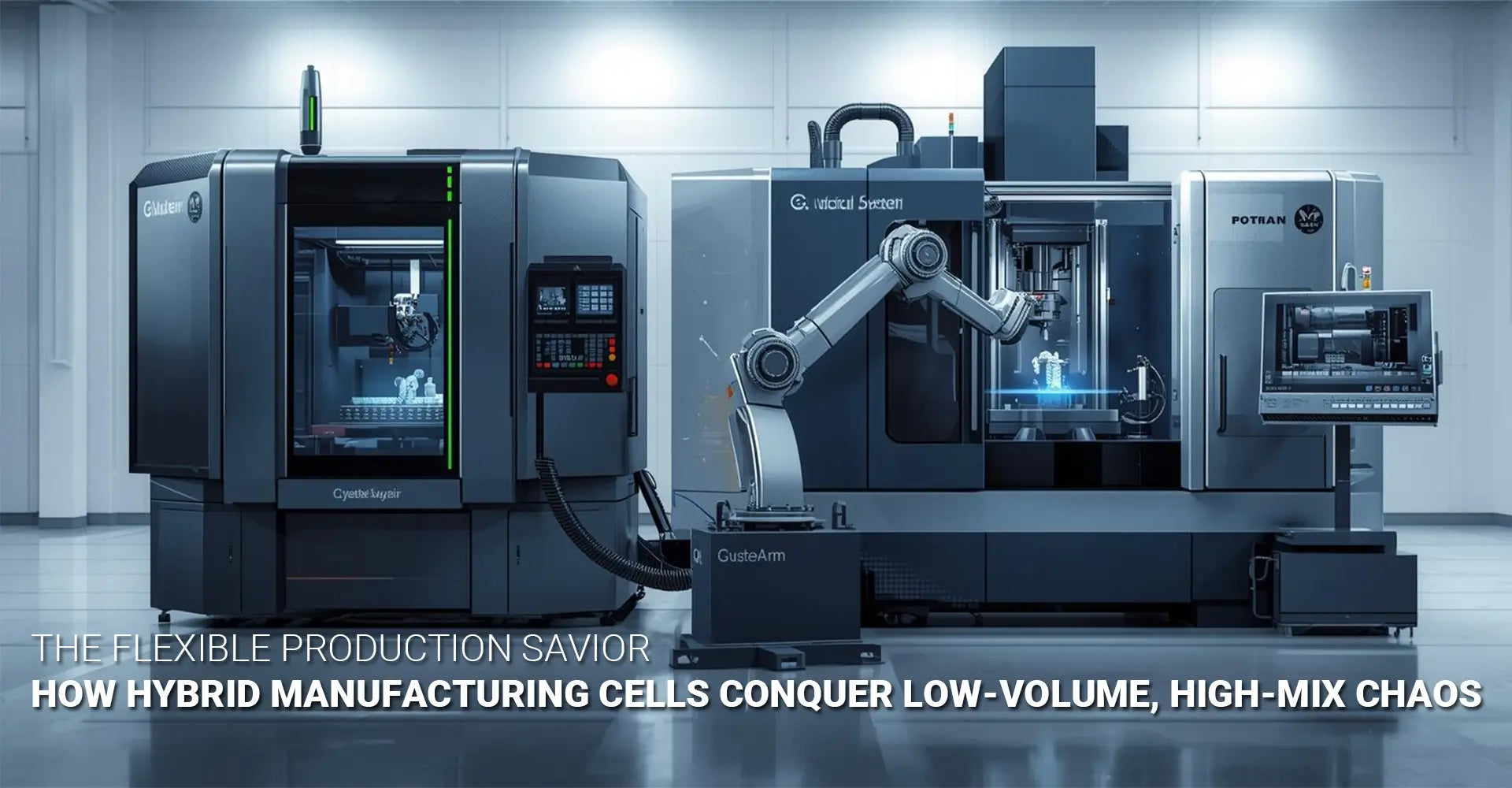 How Can Hybrid Manufacturing Cells Solve Your Low-Volume, High-Mix Production Challenges?