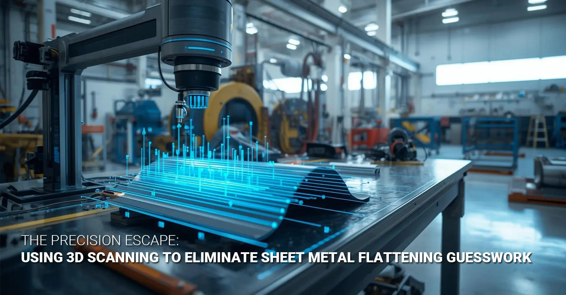 How Can 3D Scanning Fix Your Sheet Metal Flattening Errors?