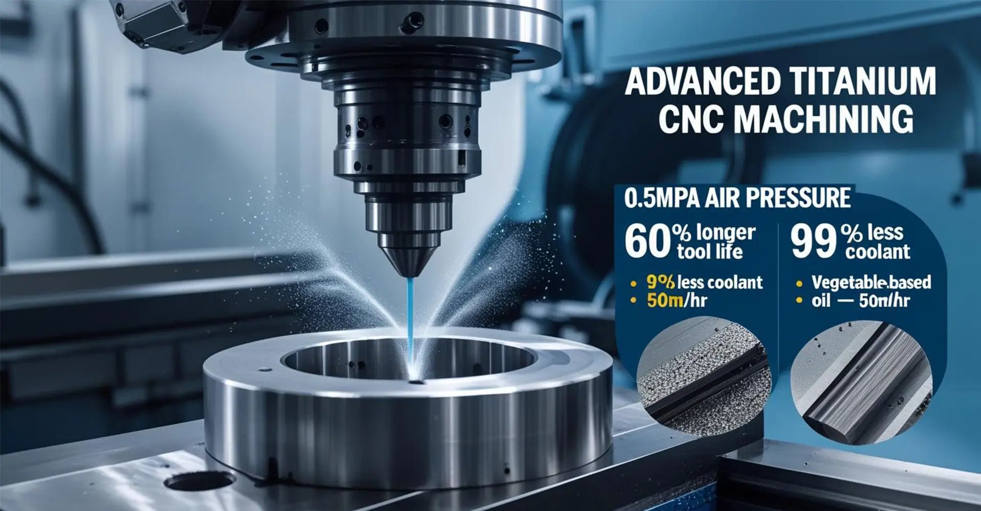 How Can 0.5MPa MQL Stop Titanium Built-Up Edge and Boost Tool Life by 60%?
