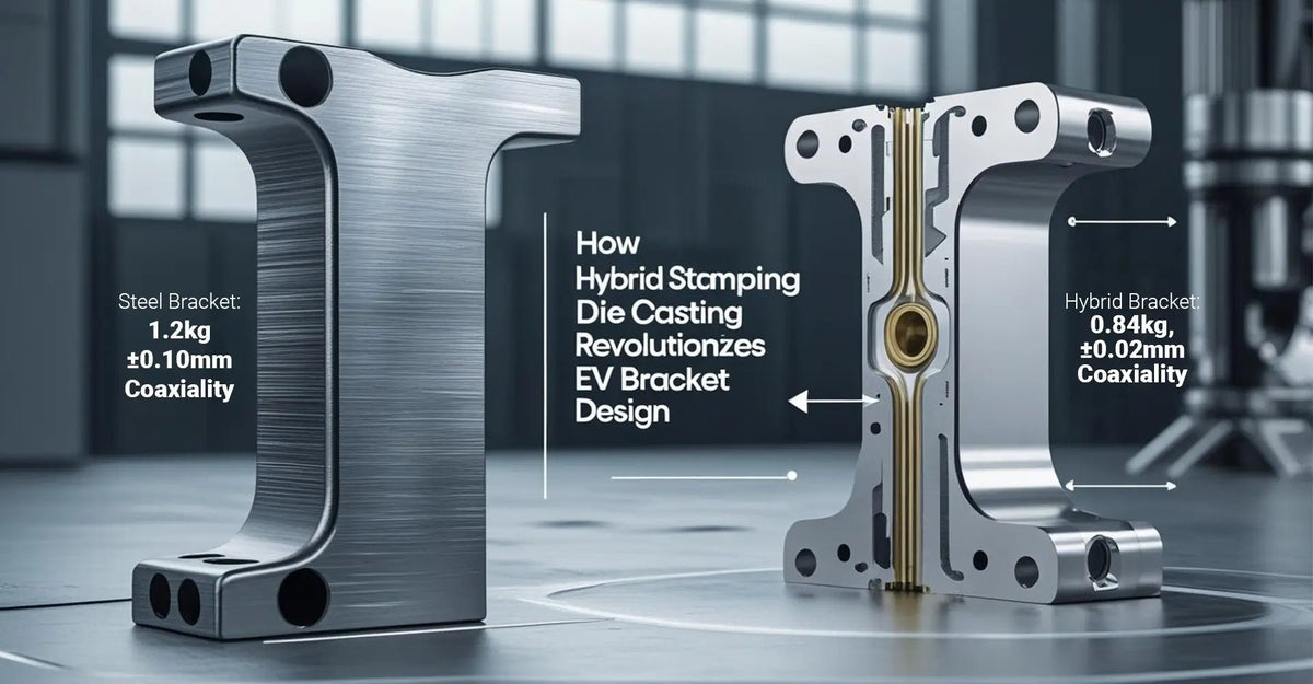 Hybrid Stamping Die Casting Auto Brackets Achieve Weight Reduction
