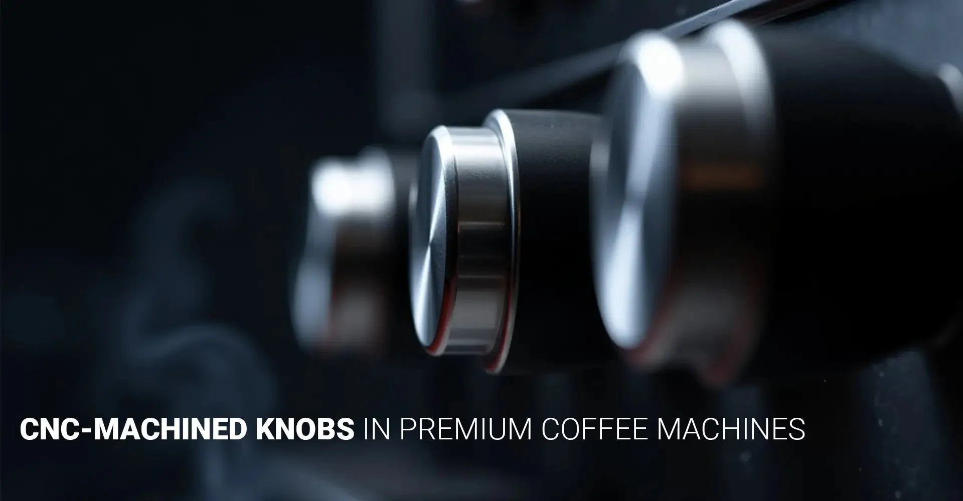Why Do Premium Coffee Machines Insist on CNC-Machined Knobs?