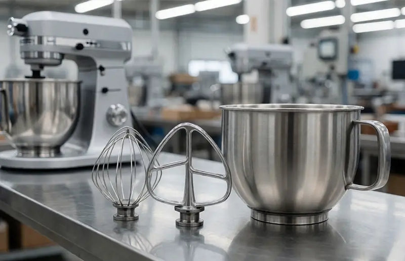 Food-Grade Mixer Attachments & Components | Hotean CNC